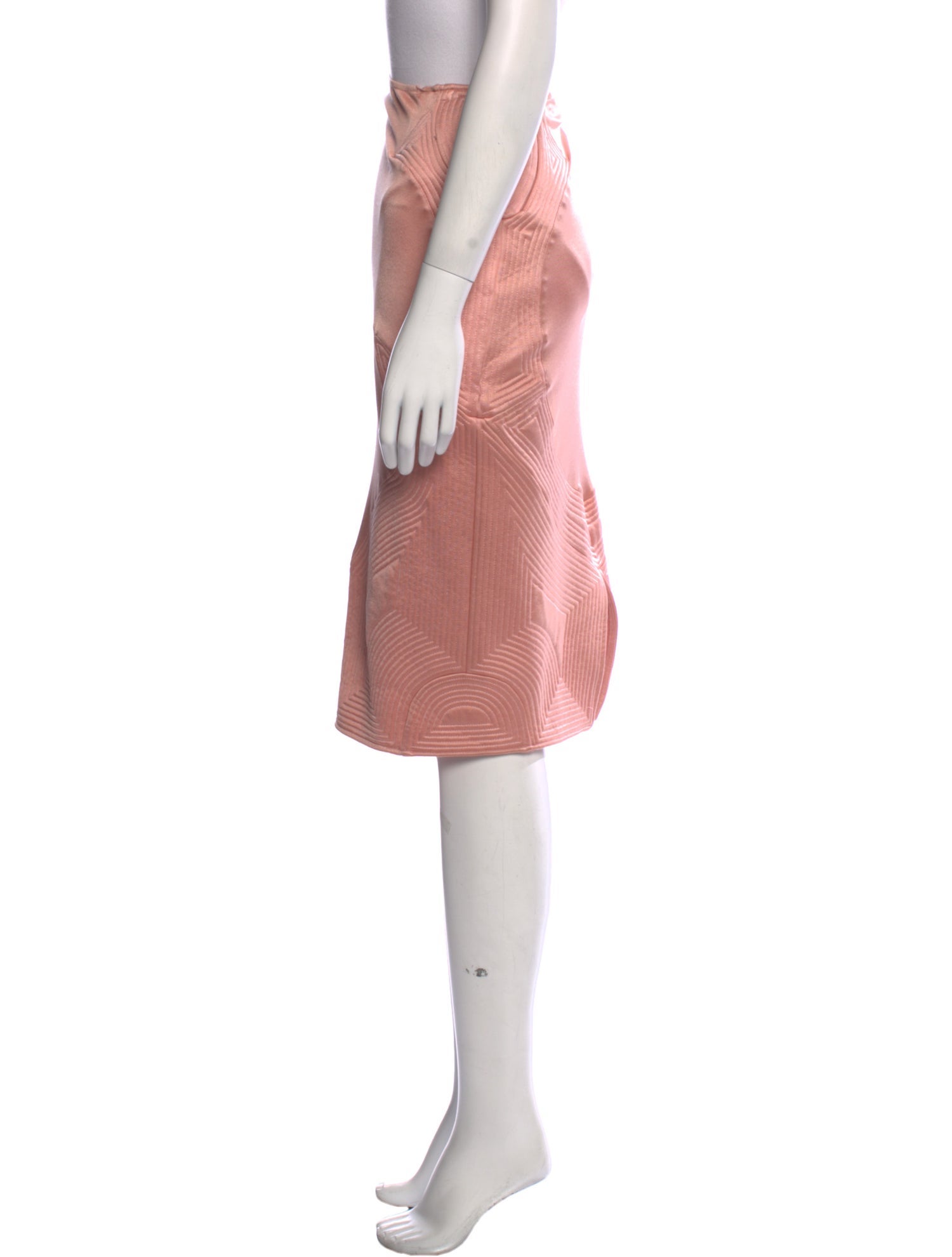 Yves Saint Laurent Rive Gauche Vintage Topstitch Skirt