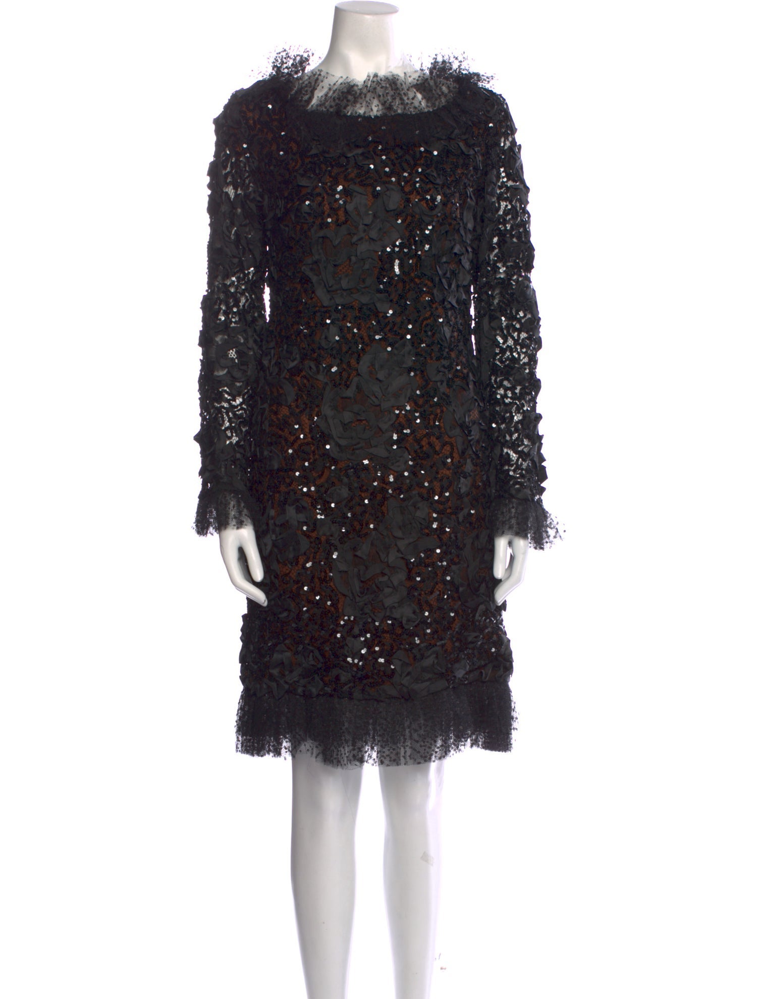 Yves Saint Laurent Rive Gauche Vintage Knee-Length Dress