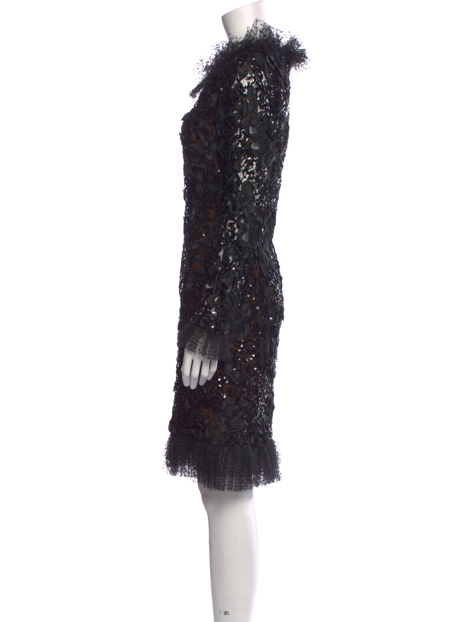 Yves Saint Laurent Rive Gauche Vintage Knee-Length Dress
