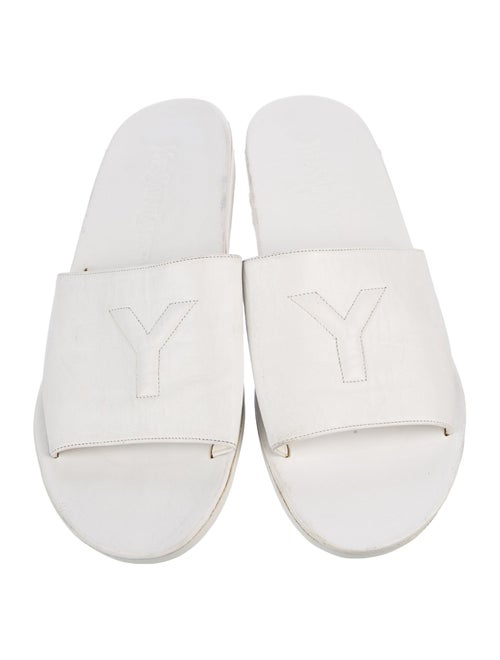 Yves Saint Laurent Leather Slides