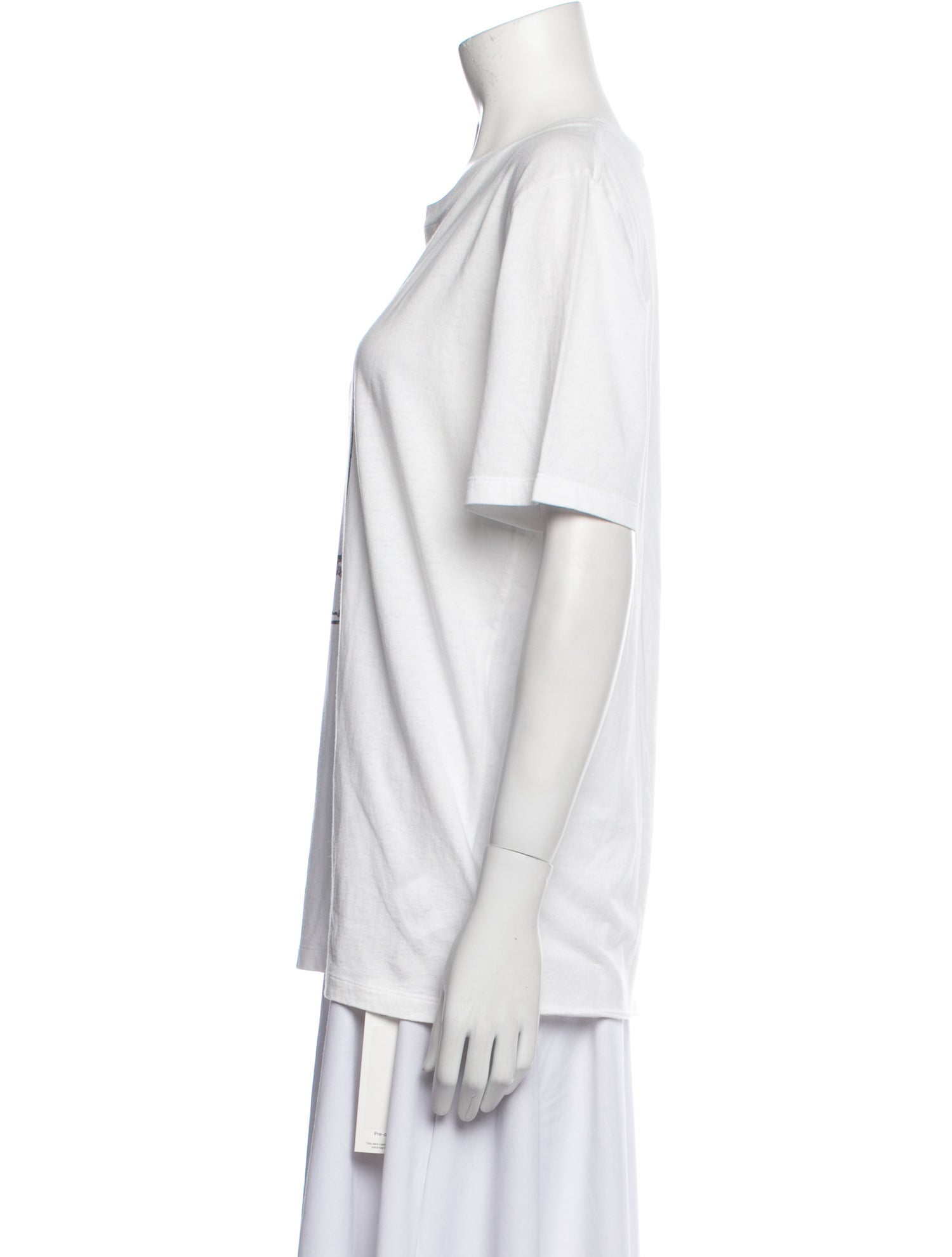 Yves Saint Laurent Graphic Print Crew Neck T-Shirt