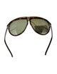 Yves Saint Laurent Aviator Tinted Sunglasses