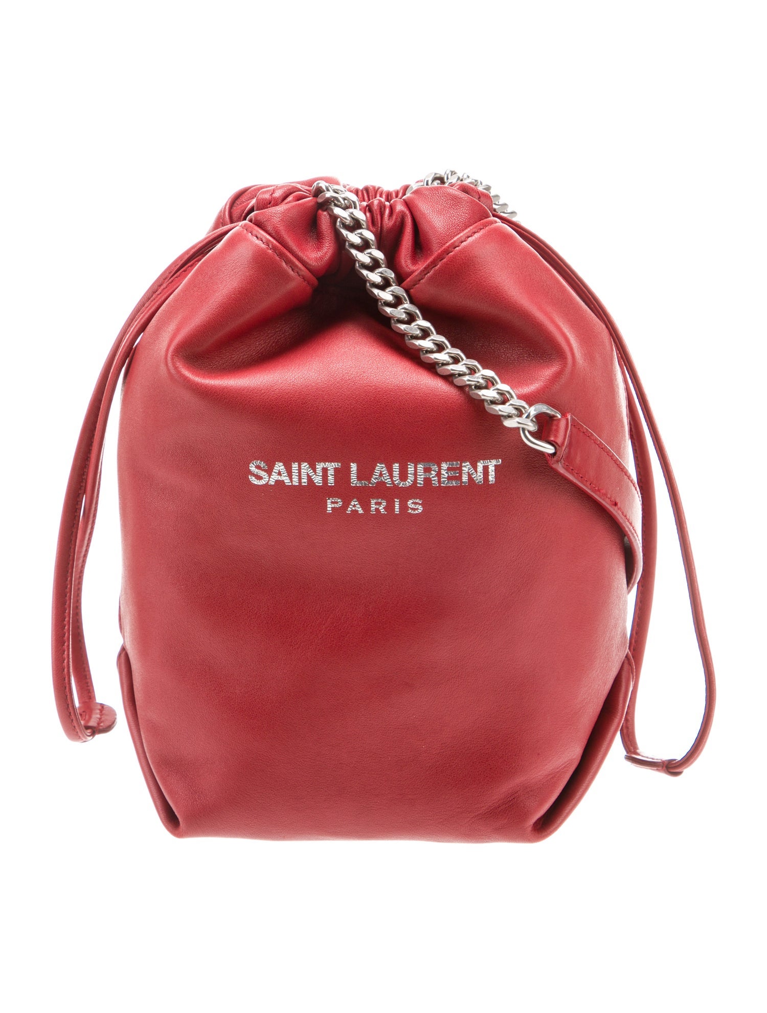 Saint Laurent Mini Teddy Bucket Bag