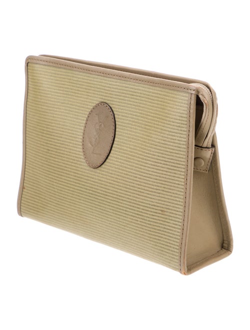 Yves Saint Laurent Casual Canvas Clutch