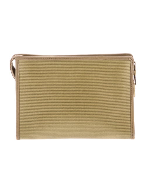Yves Saint Laurent Casual Canvas Clutch
