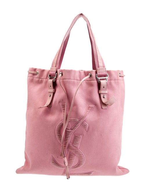 Yves Saint Laurent Rive Gauche Canvas Tote