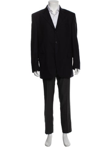 Yves Saint Laurent Suiting Vintage Late 1980's - Early 1990's Blazer XL