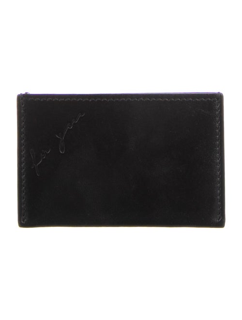 Saint Laurent Leather Compact Wallet
