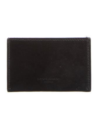 Saint Laurent Leather Compact Wallet
