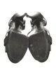 Yves Saint Laurent Leather T-Strap Sandals