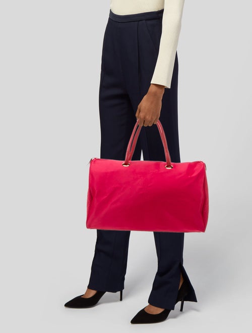 Yves Saint Laurent Nylon Weekender Bag