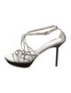 Yves Saint Laurent Rive Gauche Leather Sandals
