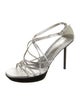 Yves Saint Laurent Rive Gauche Leather Sandals