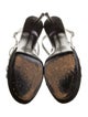 Yves Saint Laurent Rive Gauche Leather Sandals