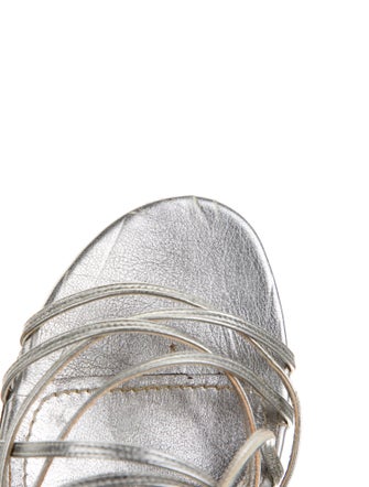 Yves Saint Laurent Rive Gauche Leather Sandals