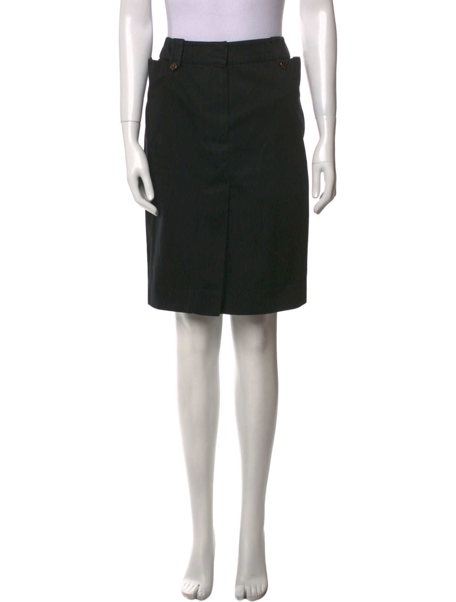 Yves Saint Laurent Rive Gauche Vintage Knee-Length Skirt