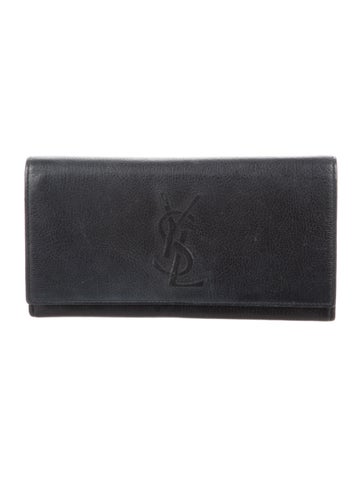 Yves Saint Laurent Wallets 2016 Leather Continental Wallet