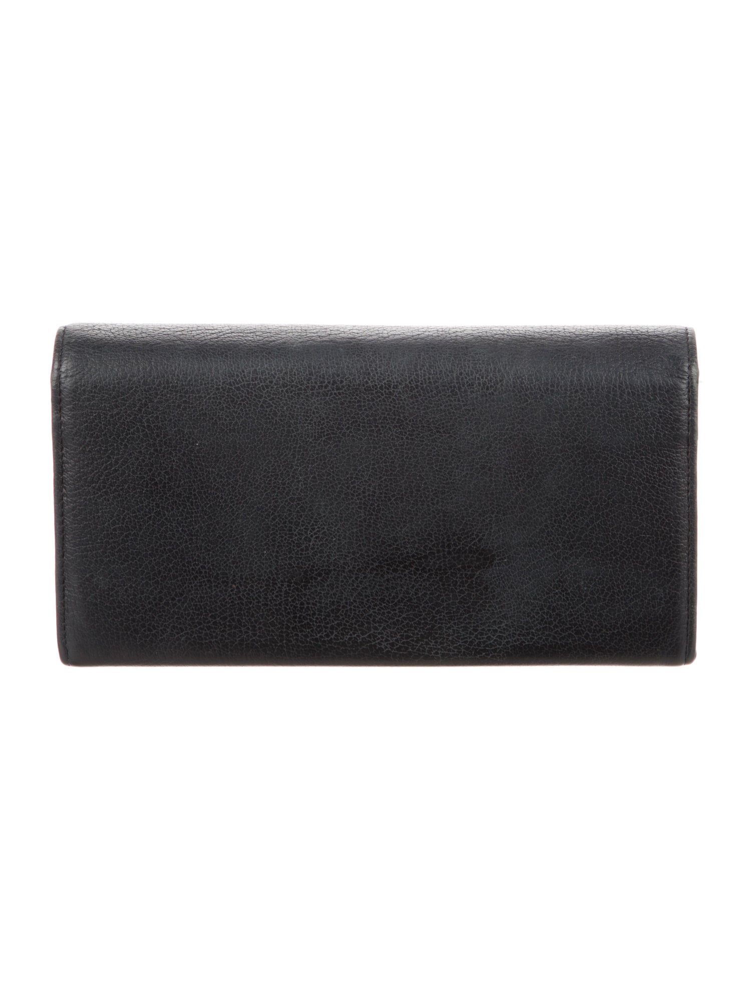 Yves Saint Laurent 2016 Leather Continental Wallet