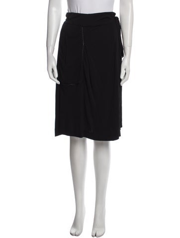 Yves Saint Laurent Rive Gauche Skirts Vintage Knee-Length Skirt S