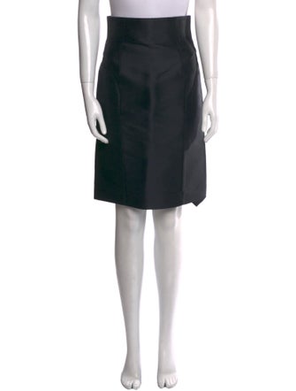 Yves Saint Laurent Silk Knee-Length Skirt