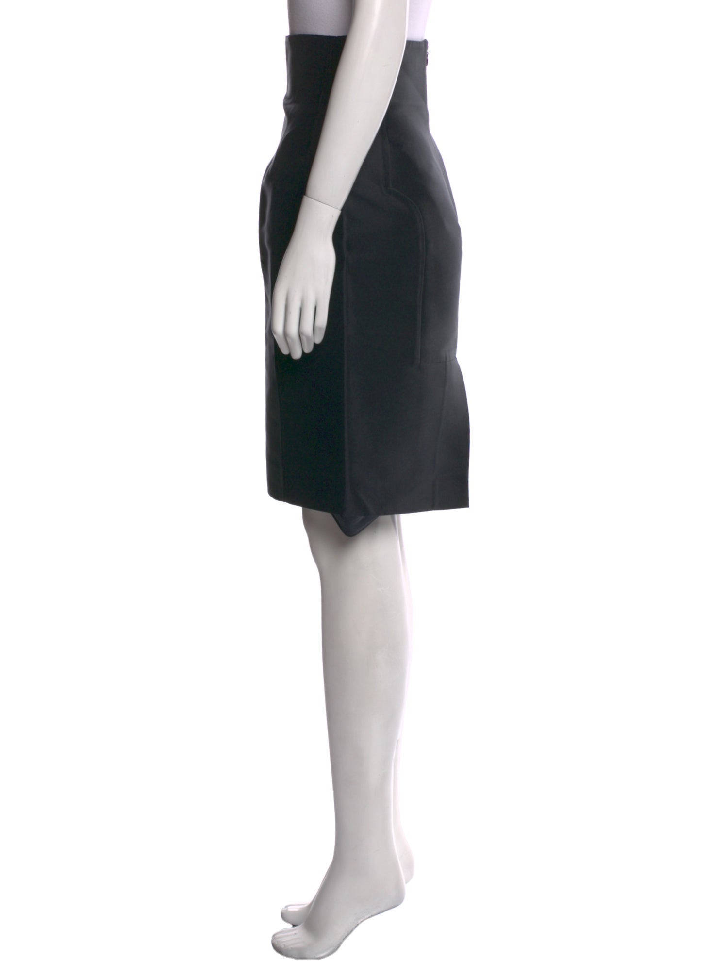 Yves Saint Laurent Silk Knee-Length Skirt