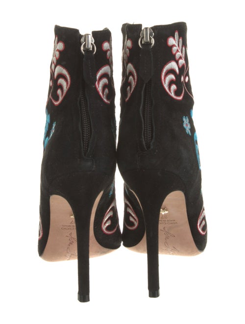 Isa Tapia Suede Patterned Boots