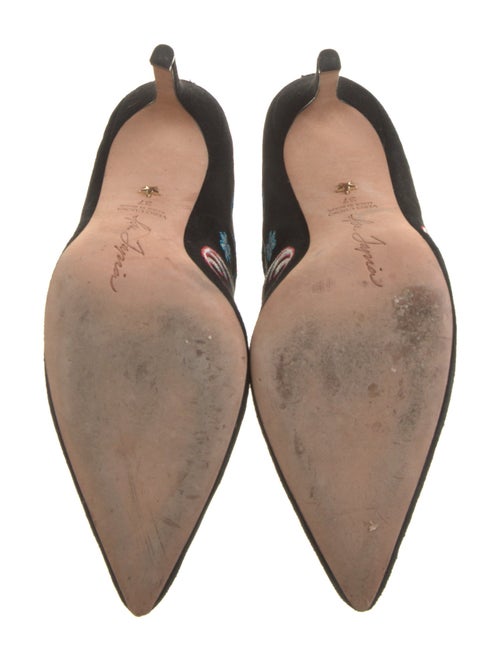 Isa Tapia Suede Patterned Boots