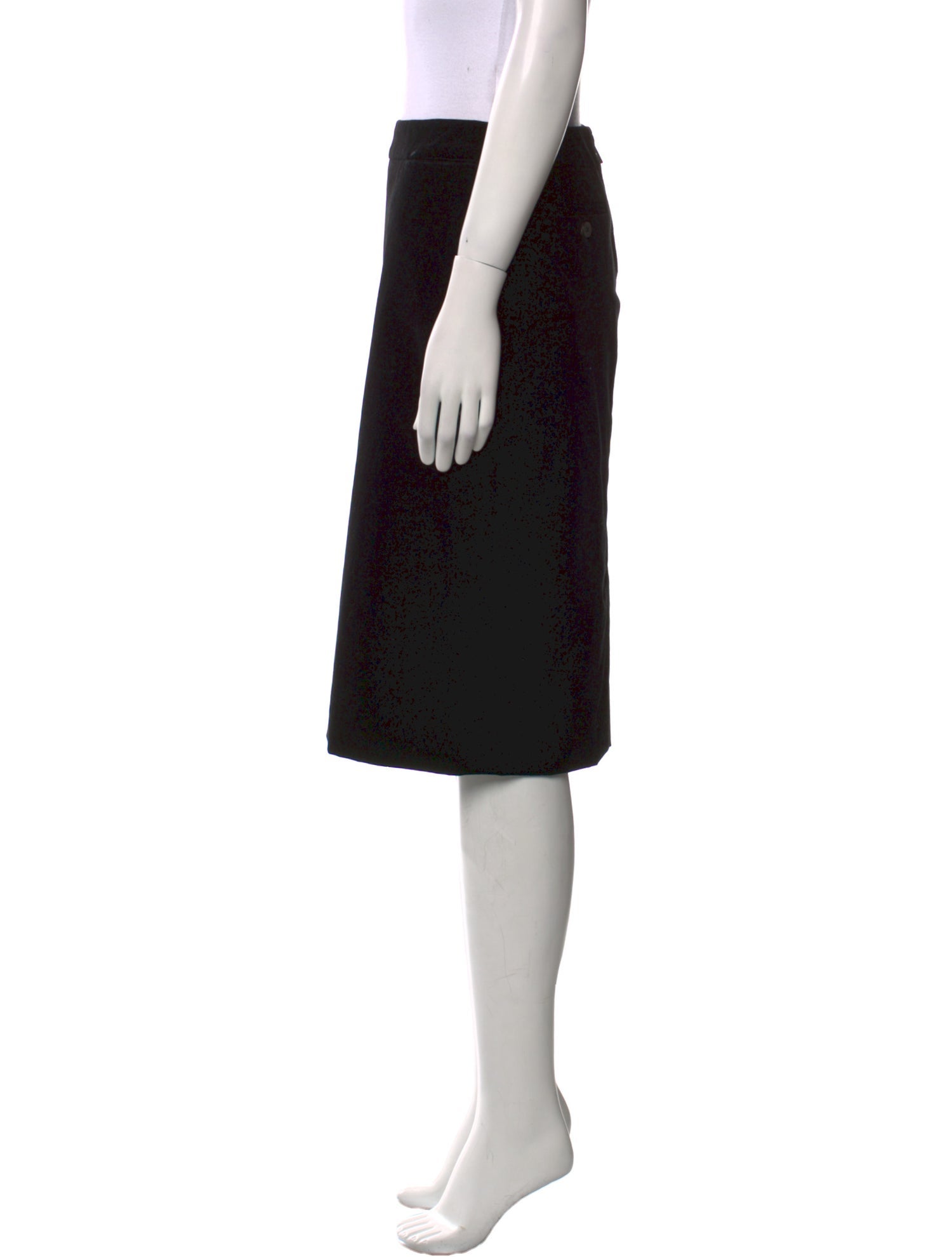Yves Saint Laurent Rive Gauche Vintage Knee-Length Skirt