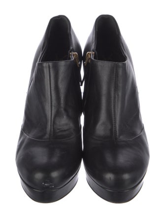 Yves Saint Laurent Rive Gauche Leather Boots