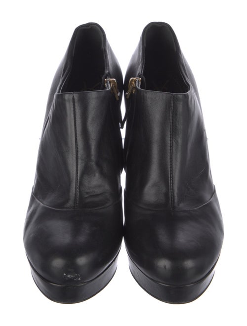 Yves Saint Laurent Rive Gauche Leather Boots