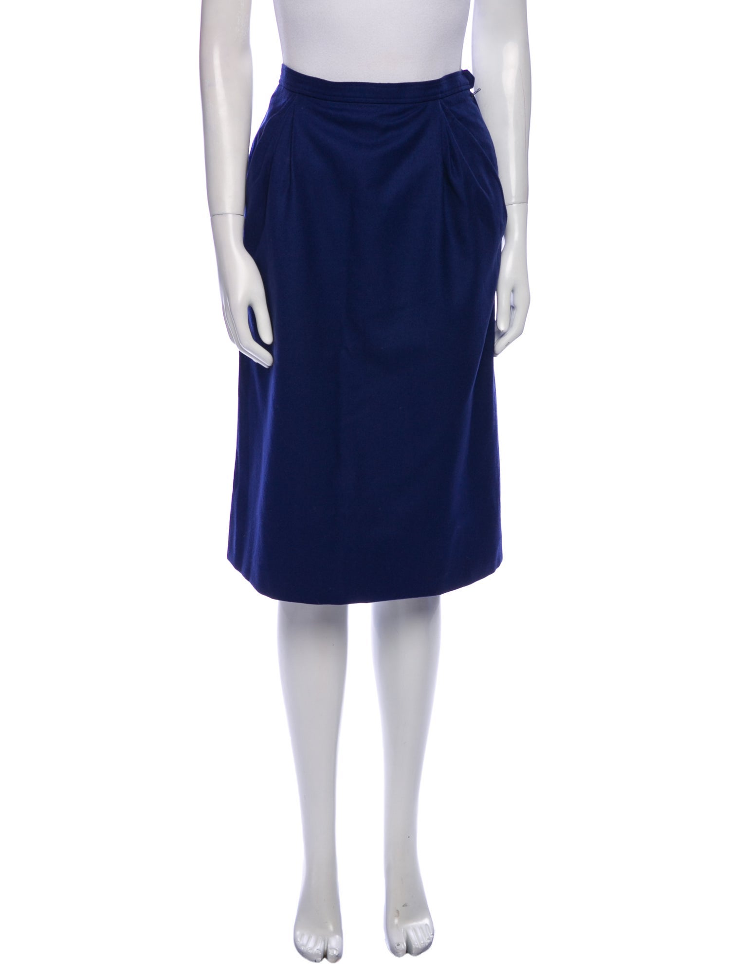 Yves Saint Laurent Rive Gauche Vintage Knee-Length Skirt