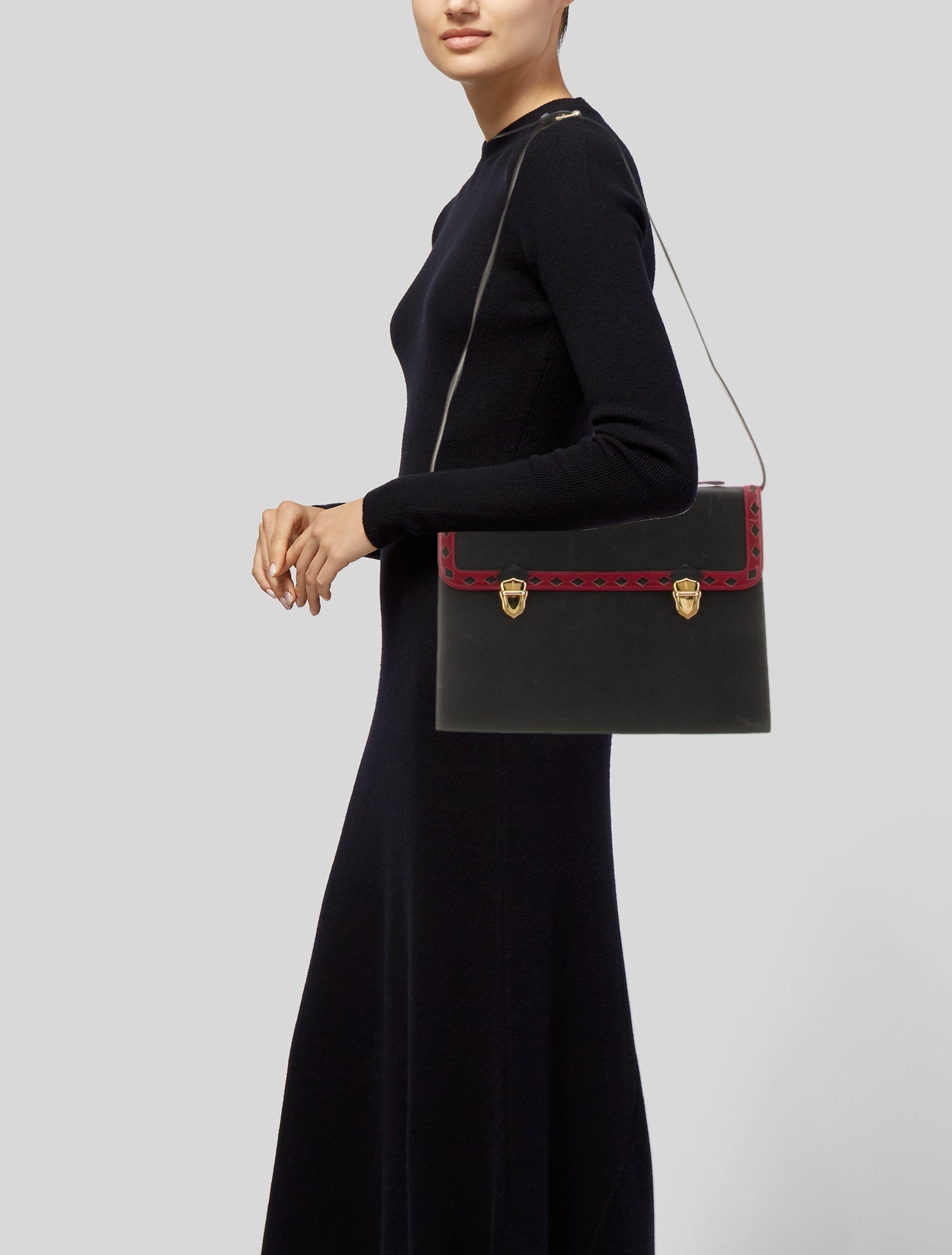 Yves Saint Laurent Leather Shoulder Bag