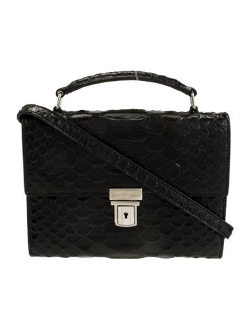 Saint Laurent Crossbody Bags Embossed Leather Bag