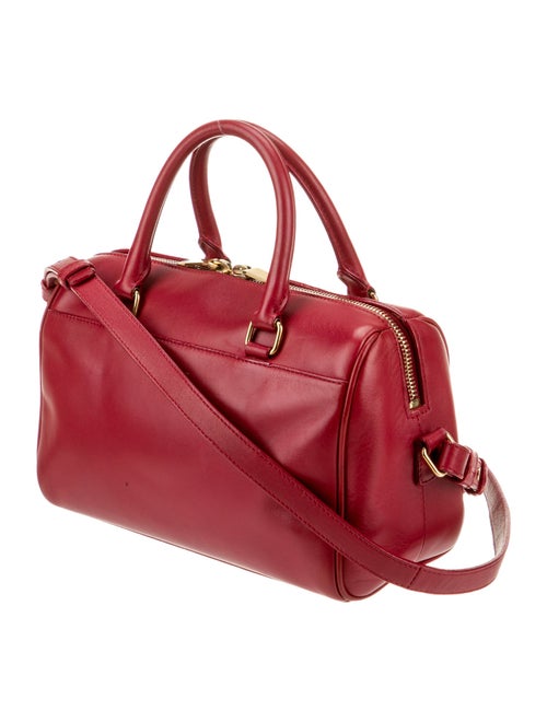 Saint Laurent Leather Classic Duffle Baby