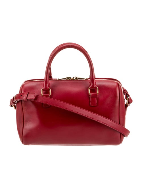 Saint Laurent Leather Classic Duffle Baby
