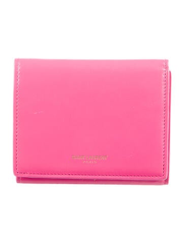 Saint Laurent Wallets 2014 Leather Compact Wallet