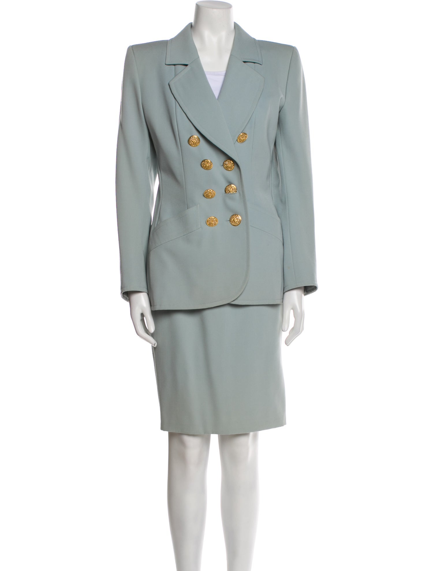 Yves Saint Laurent Vintage 1980's Skirt Suit