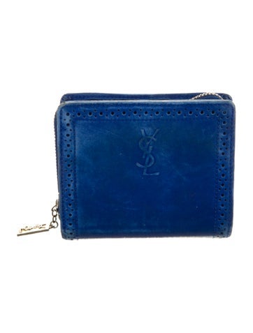Yves Saint Laurent Wallets Leather Compact Wallet