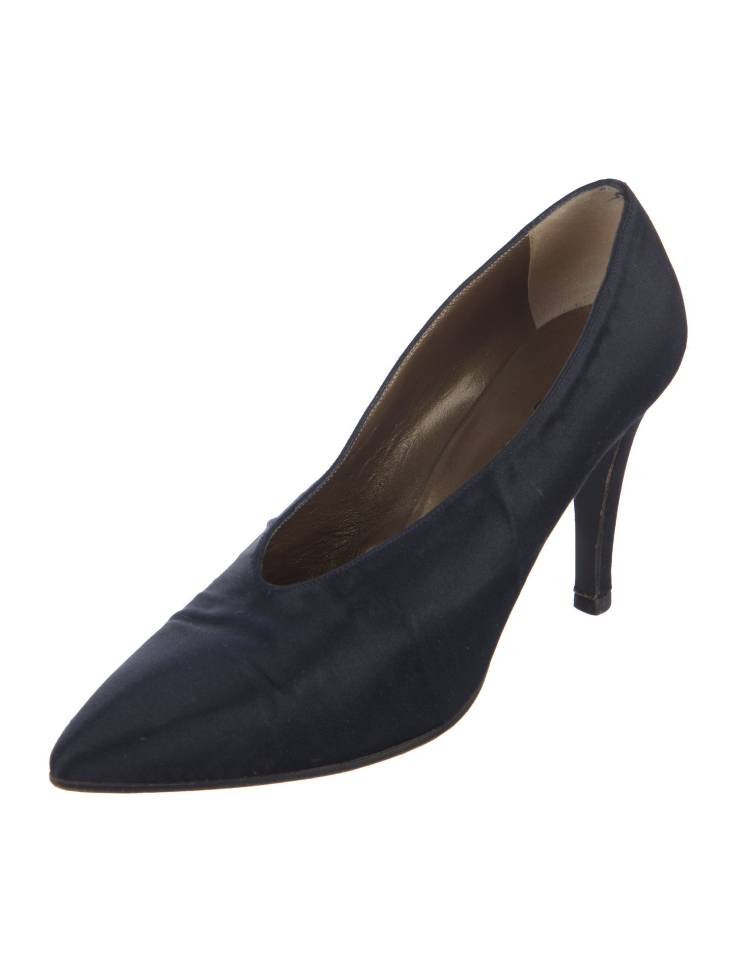 Yves Saint Laurent Satin Pumps