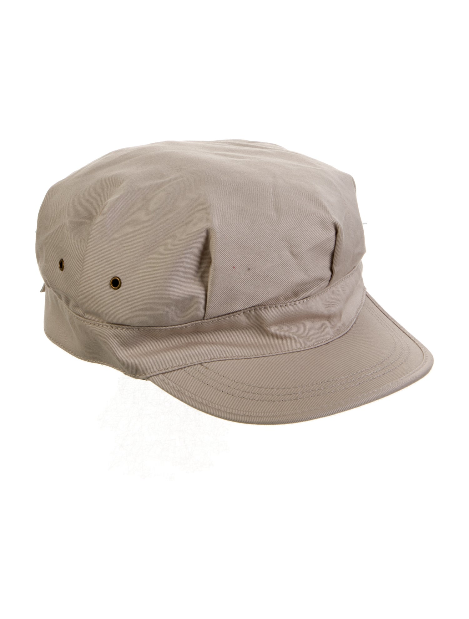 Yves Saint Laurent Woven Solid baseball Hat
