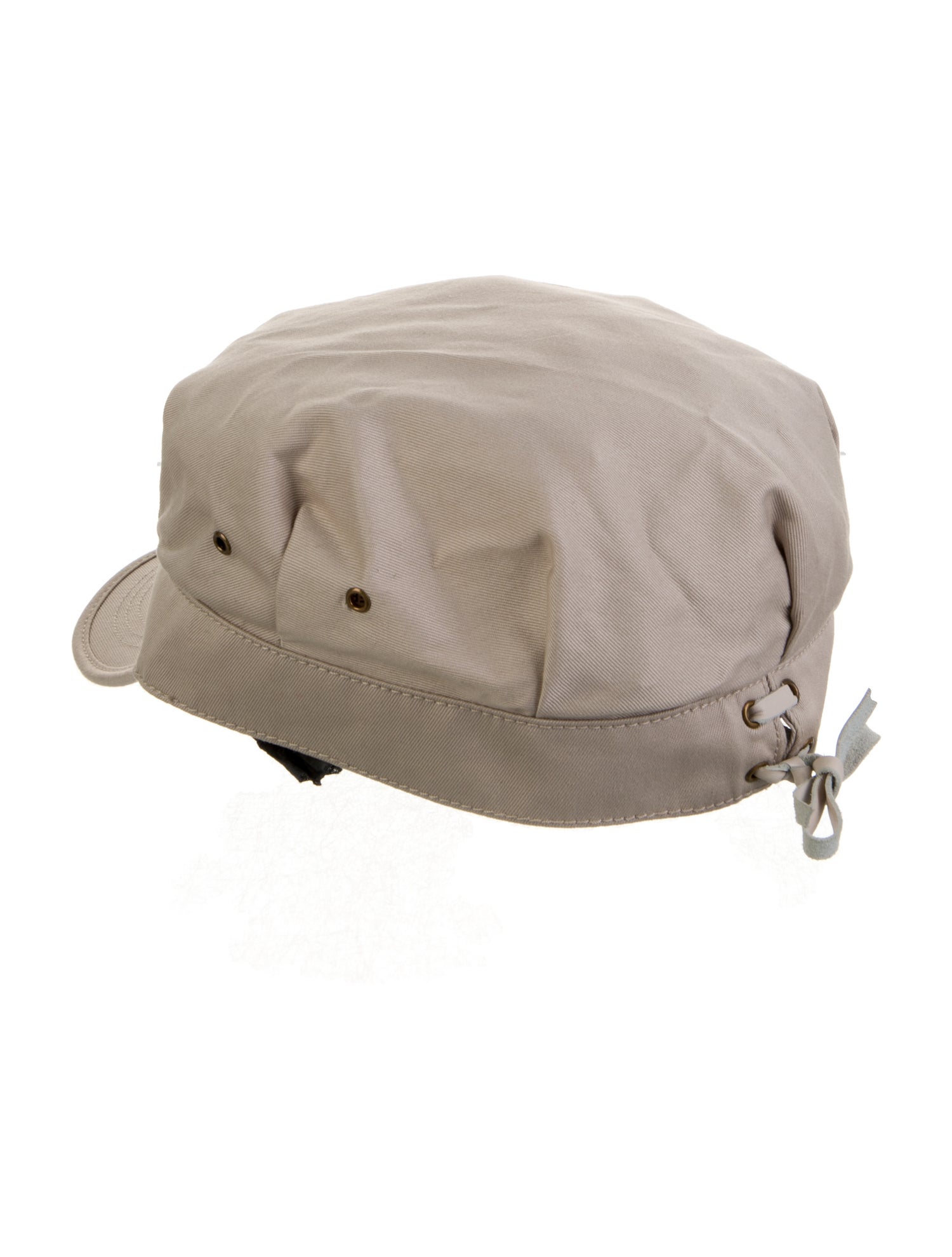 Yves Saint Laurent Woven Solid baseball Hat