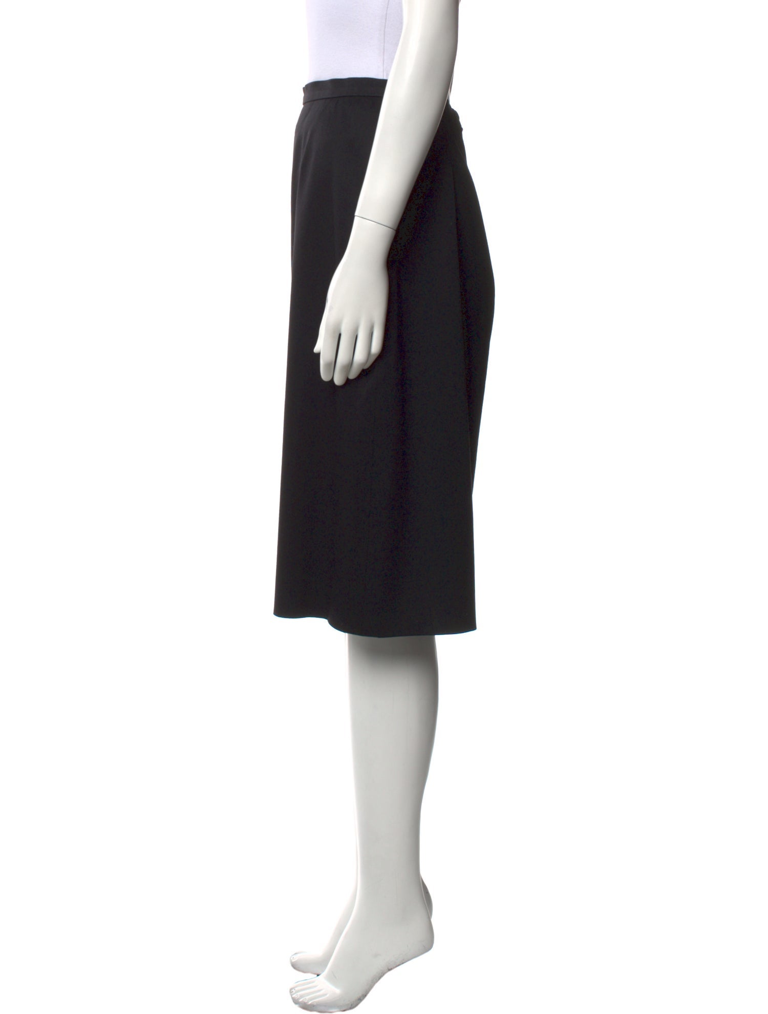 Yves Saint Laurent Rive Gauche Vintage Knee-Length Skirt