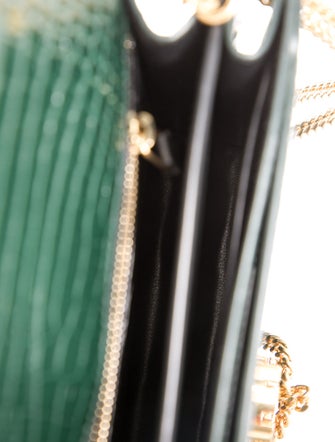 Saint Laurent Embossed Leather Cassandra Medium