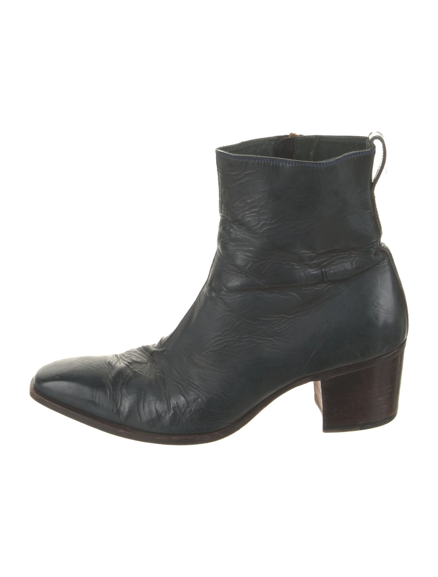 Yves Saint Laurent Rive Gauche Leather Boots