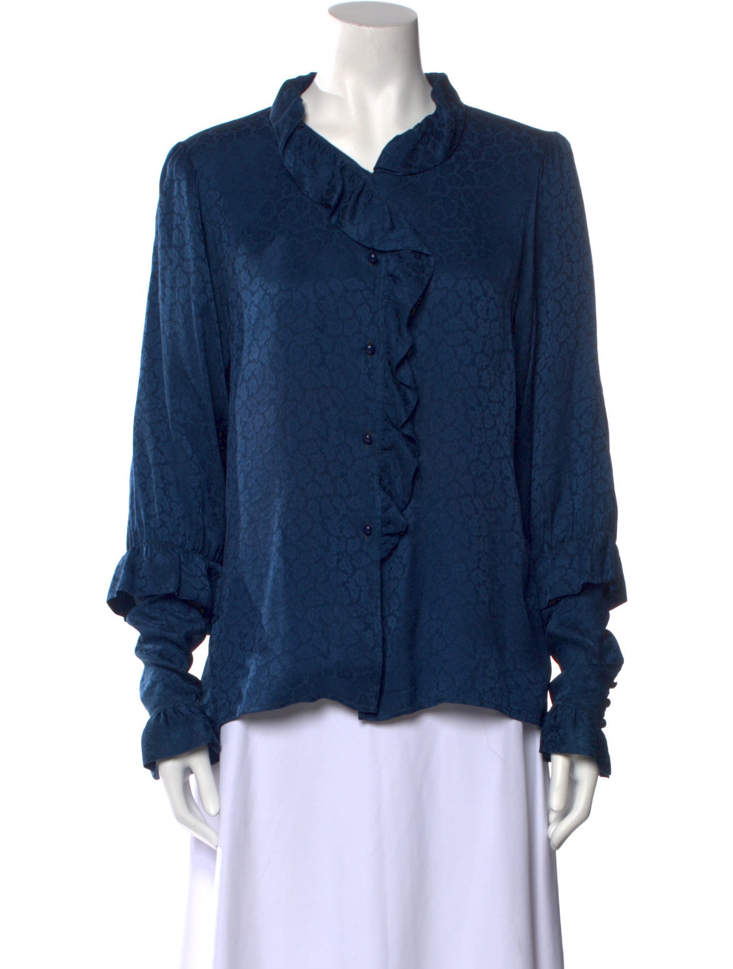 Yves Saint Laurent Vintage Late 1970's - Early 1980's Blouse