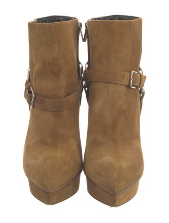 Yves Saint Laurent Suede Boots