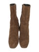 Saint Laurent Suede Slouch Boots