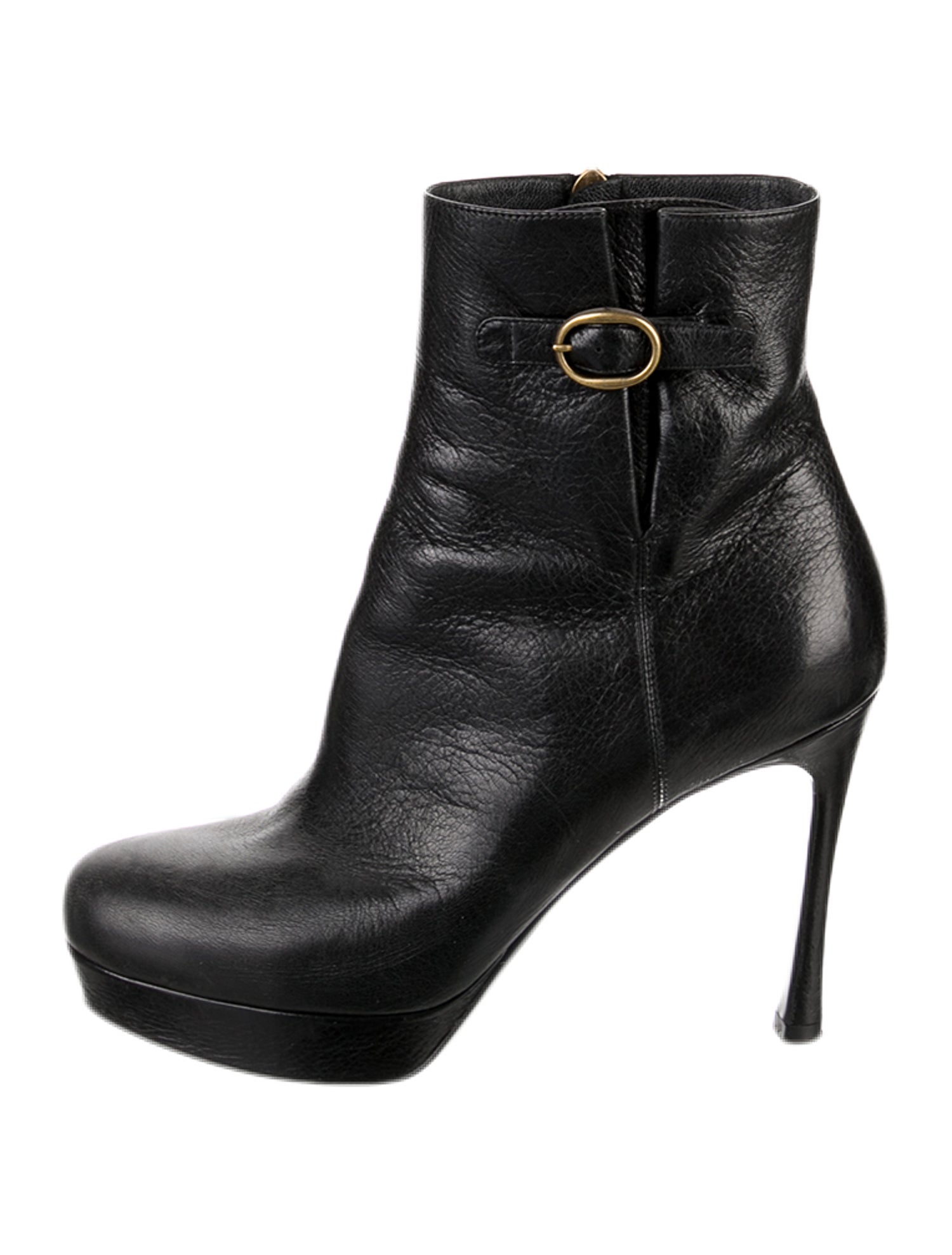Yves Saint Laurent Leather Boots