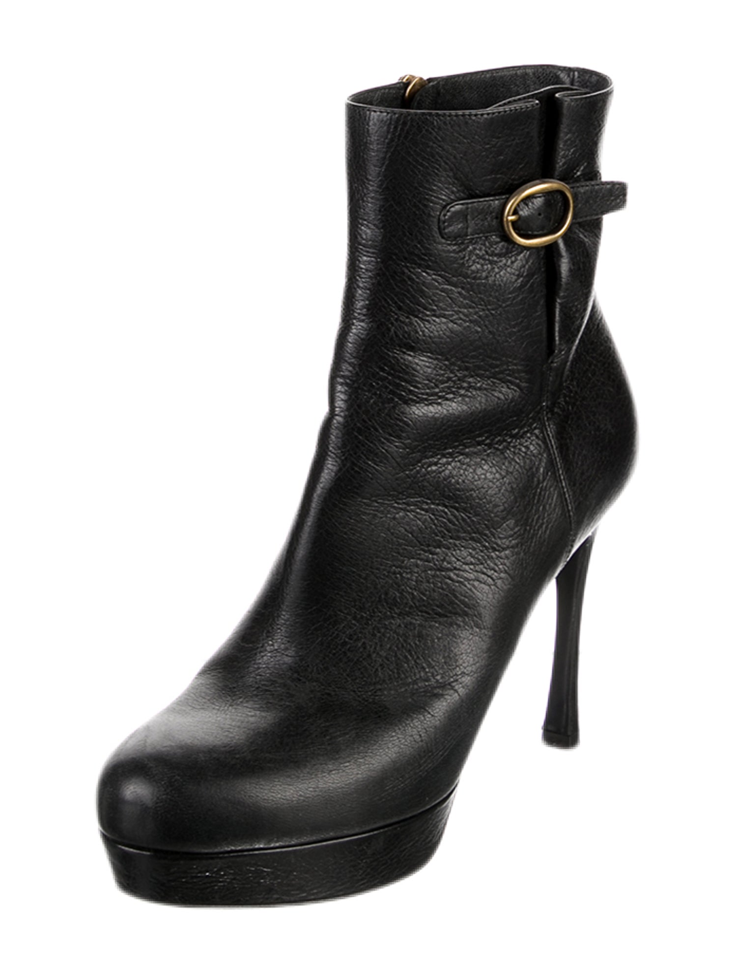 Yves Saint Laurent Leather Boots