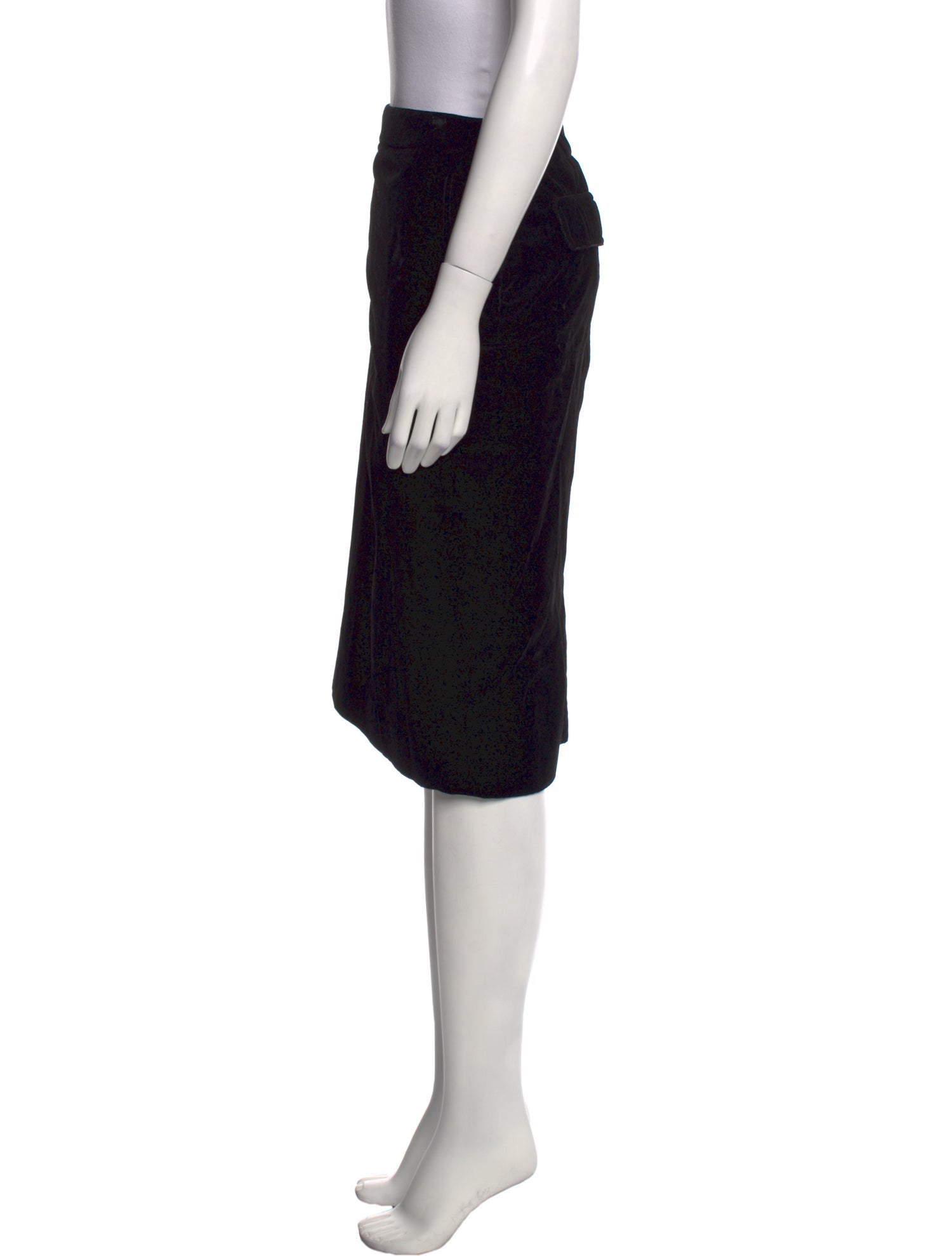 Yves Saint Laurent Rive Gauche Vintage Knee-Length Skirt